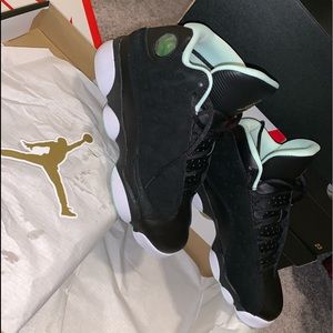 Jordan 13 , Black/Mint